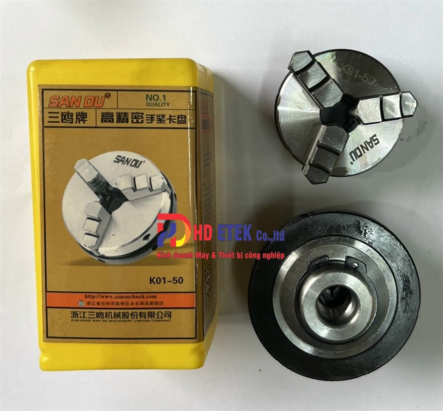 Mâm cặp mini SANOU trung quốc đường kính 50mm