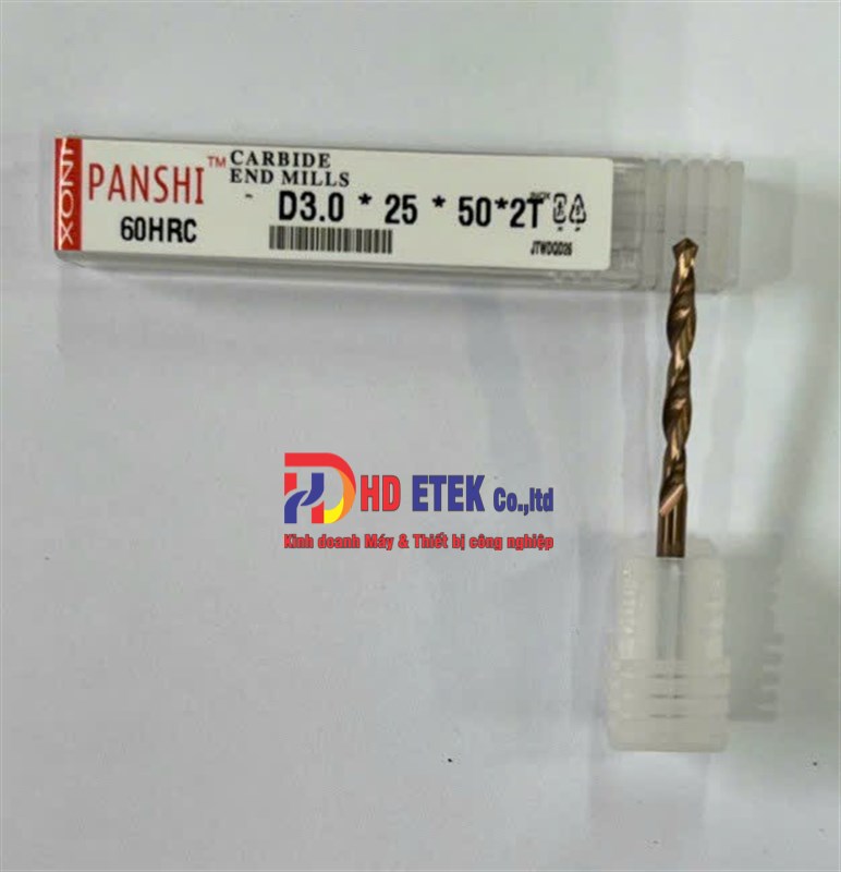 Mũi khoan hợp kim PANSI đường kính 3mm