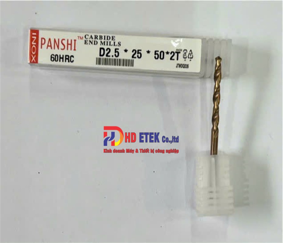 Mũi khoan hợp kim PANSI đường kính 2.5mm